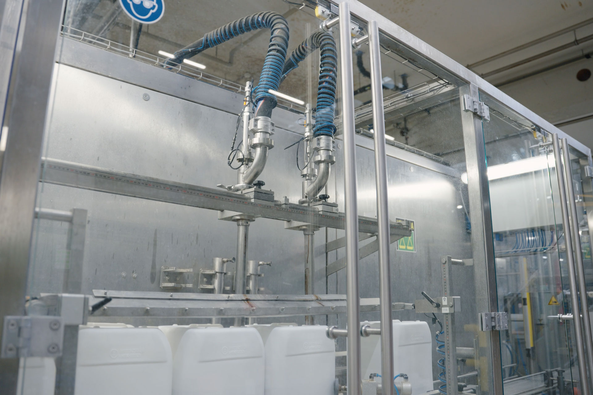 Fertigungsmaschine in Viovera Blattdünger Produktion